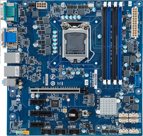 GIGAIPC 산업용 메인보드 Micro ATX uATX-Q370A (Intel Q370 Chipset)